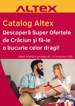 Previzualizarea de cataloage: Altex Catalog nou valabil de la 25.12.2025