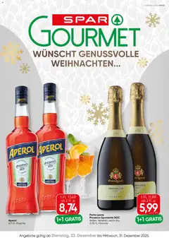 Vorschau der Angebote: SPAR Gourmet Niederösterreich gültig ab 23.12.2025