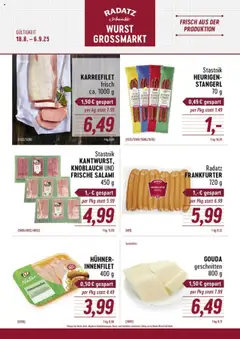 Vorschau der Angebote: Radatz Flugblatt gültig ab 18.08.2025