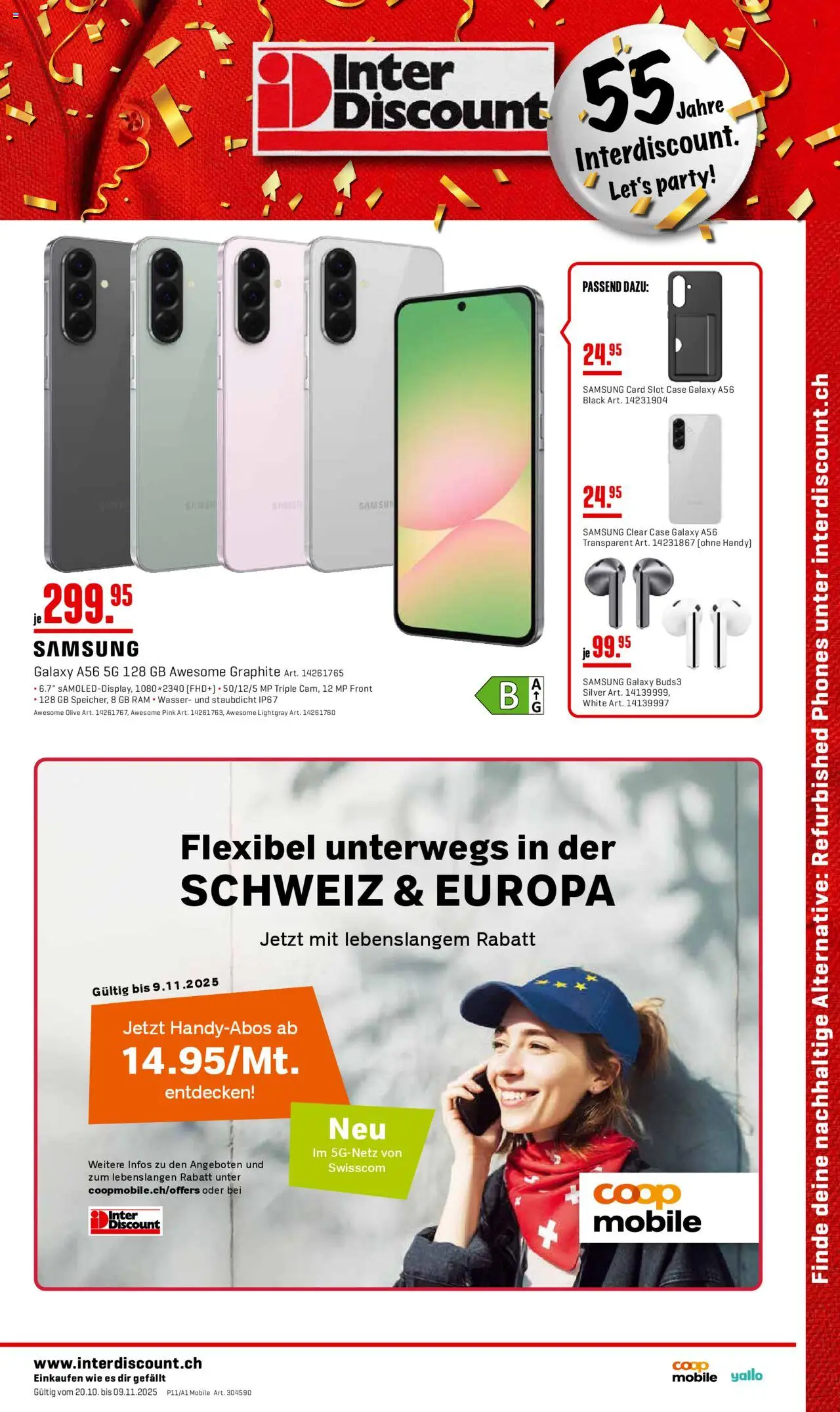 Interdiscount Aktionen Mobile ab 20.10.2025 - Seitennummer 1