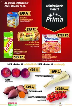 CBA Príma - Akciós újság CBA Príma megtekintése, amely érvényes 2025.10.16.-től