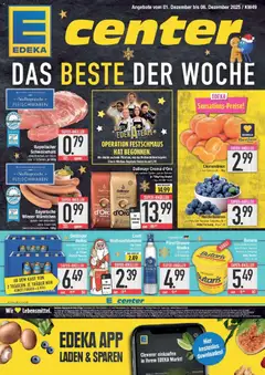 Vorschau von dem Prospekt des Geschäftes Edeka, gültig ab dem 01.12.2025