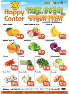 Happy Center Manav 21.01.2026 - Broşürünün önizlemesi
