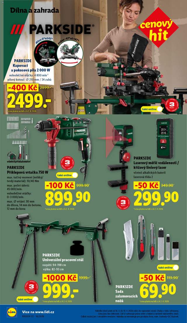 Nový Lidl leták od 16.04.