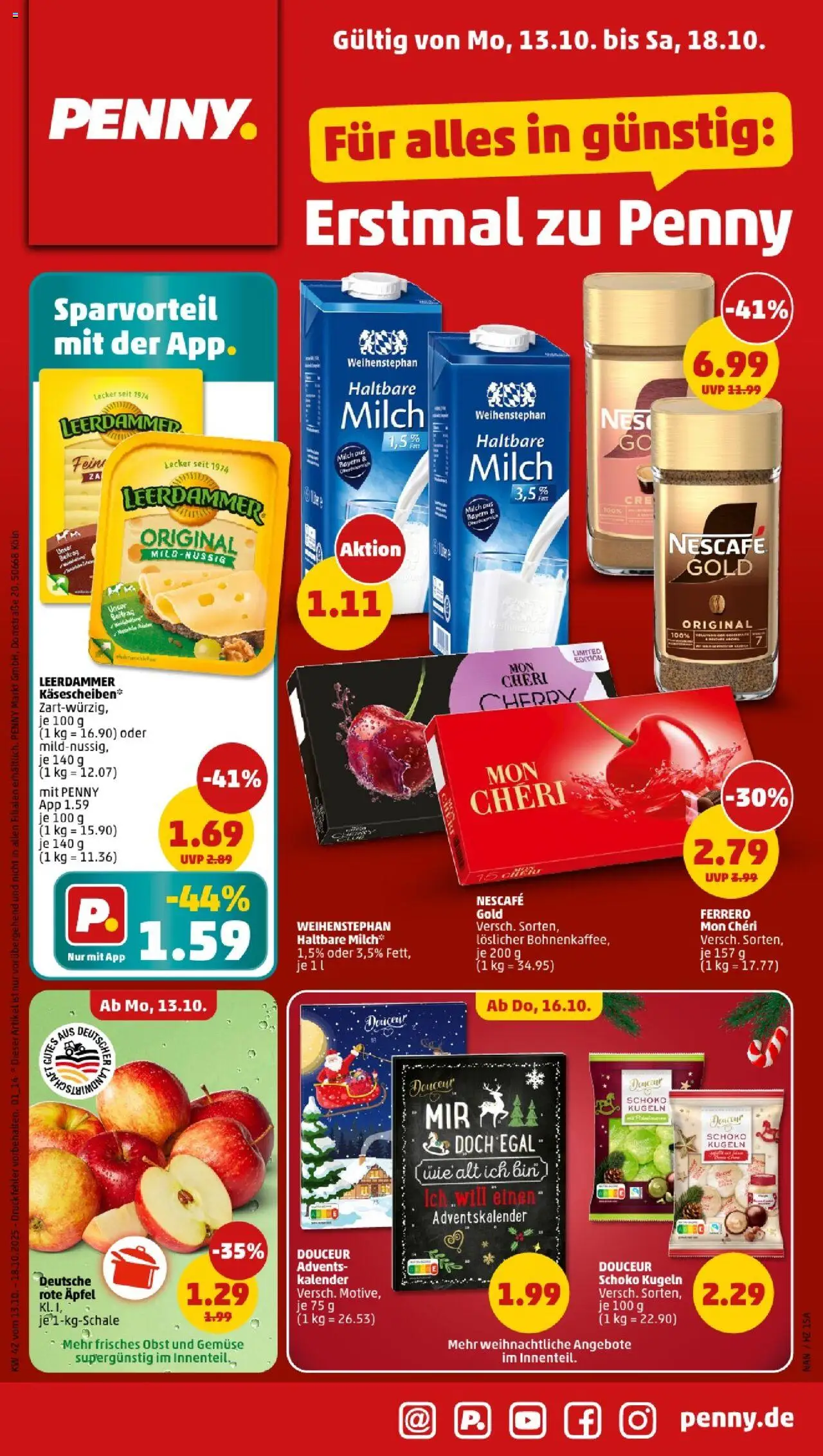 Penny Prospekt ab 13.10.2025 - Baden-Württemberg