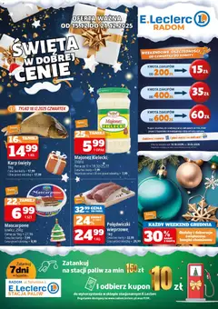 Pogląd gazetki "Radom" ze sklepu E.Leclerc ważnej od 15.12.2025