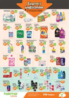 Hakmar Express Express İndirimler 17.02.2026 - Broşürünün önizlemesi