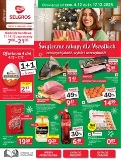 Pogląd gazetki "Gazetka" ze sklepu Selgros cash&carry ważnej od 04.12.2025