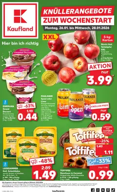 Vorschau von dem Prospekt des Geschäftes Kaufland, gültig ab dem 25.01.2026