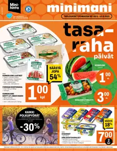Kaupan Minimani Tarjoukset esikatselu, voimassa 06/08/2025