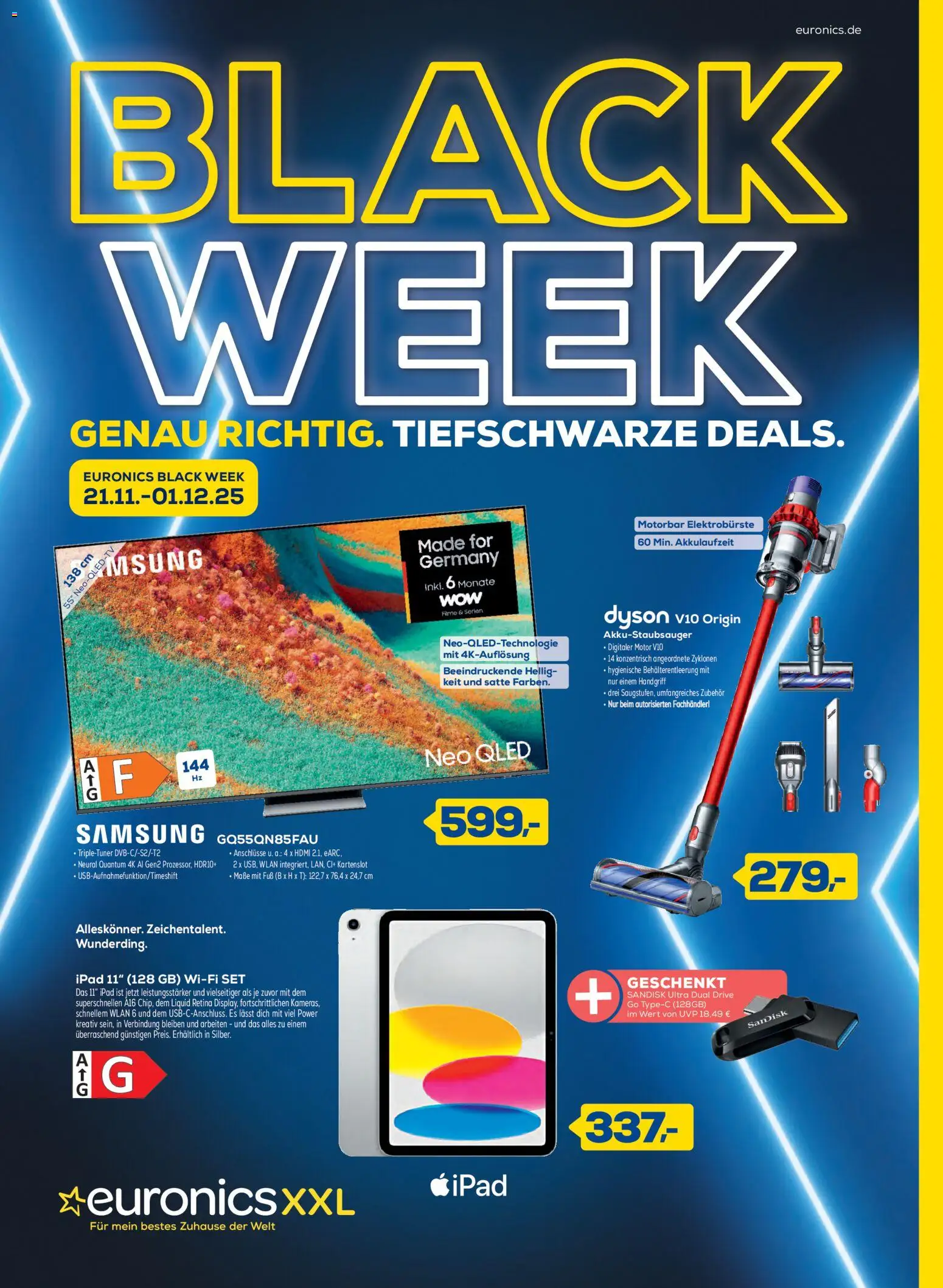 Vorschau von dem Prospekt des Geschäftes Euronics, gültig ab dem 21.11.2025