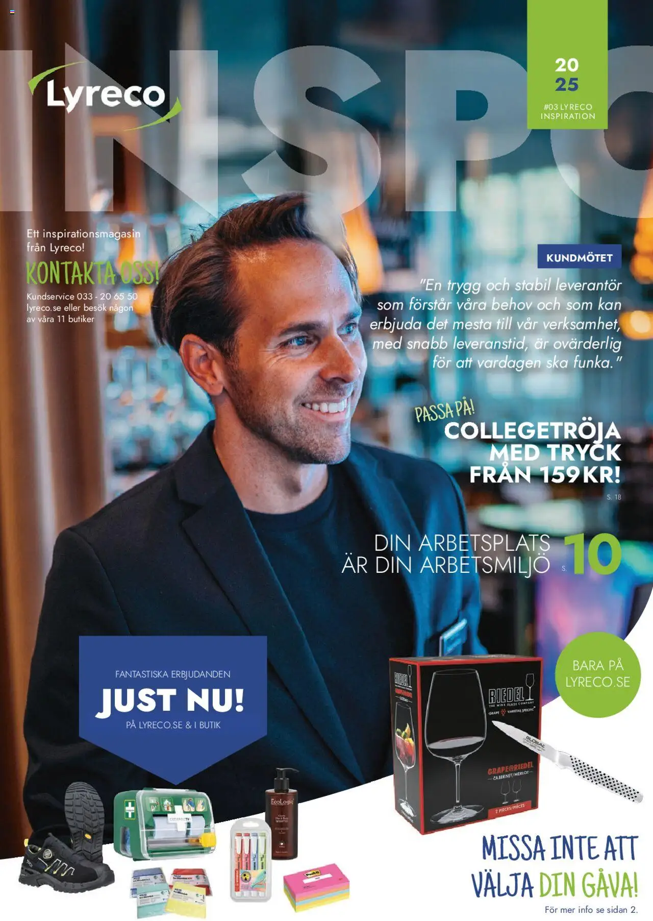 Aktuella reklamblad Lyreco är giltig 01/09 2025 > Veckans Erbjudanden gäller från 01/09/2025 till sidnummer 1