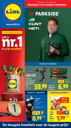 Voorbeeld van Folder week 36 van winkel Lidl geldig vanaf 01-09-2025