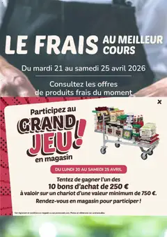 Prévisualisation de Promocash Meilleur cours du magasin Promocash formulaire valide 21/04/2026