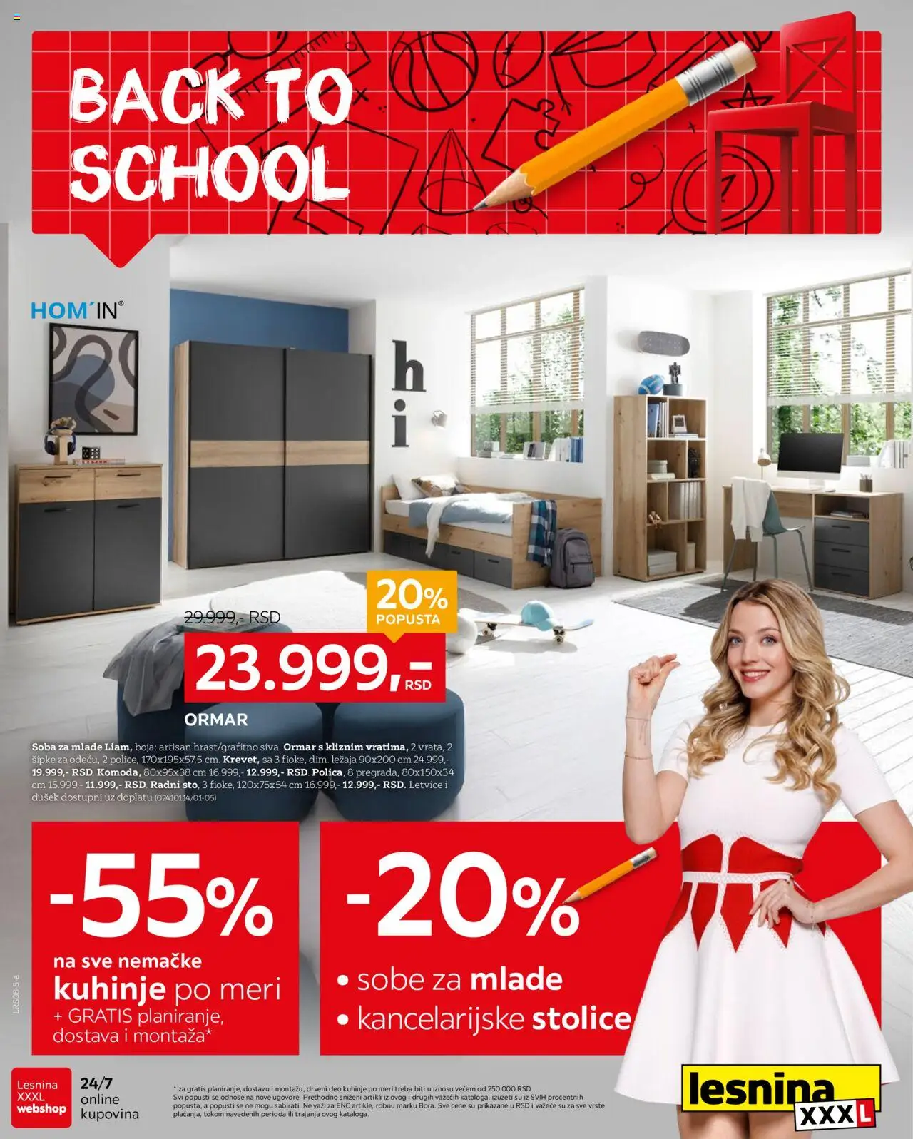 Lesnina XXXL katalog važi od 04.08.2025 - stranica 1