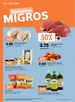 Vorschau des Merkblatts Aktionen FR vom Shop Migros gültig von 19.02.2026 bis 25.02.2026