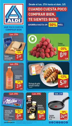 Vista previa del folleto de la tienda Aldi válido desde el 27/04/2026 