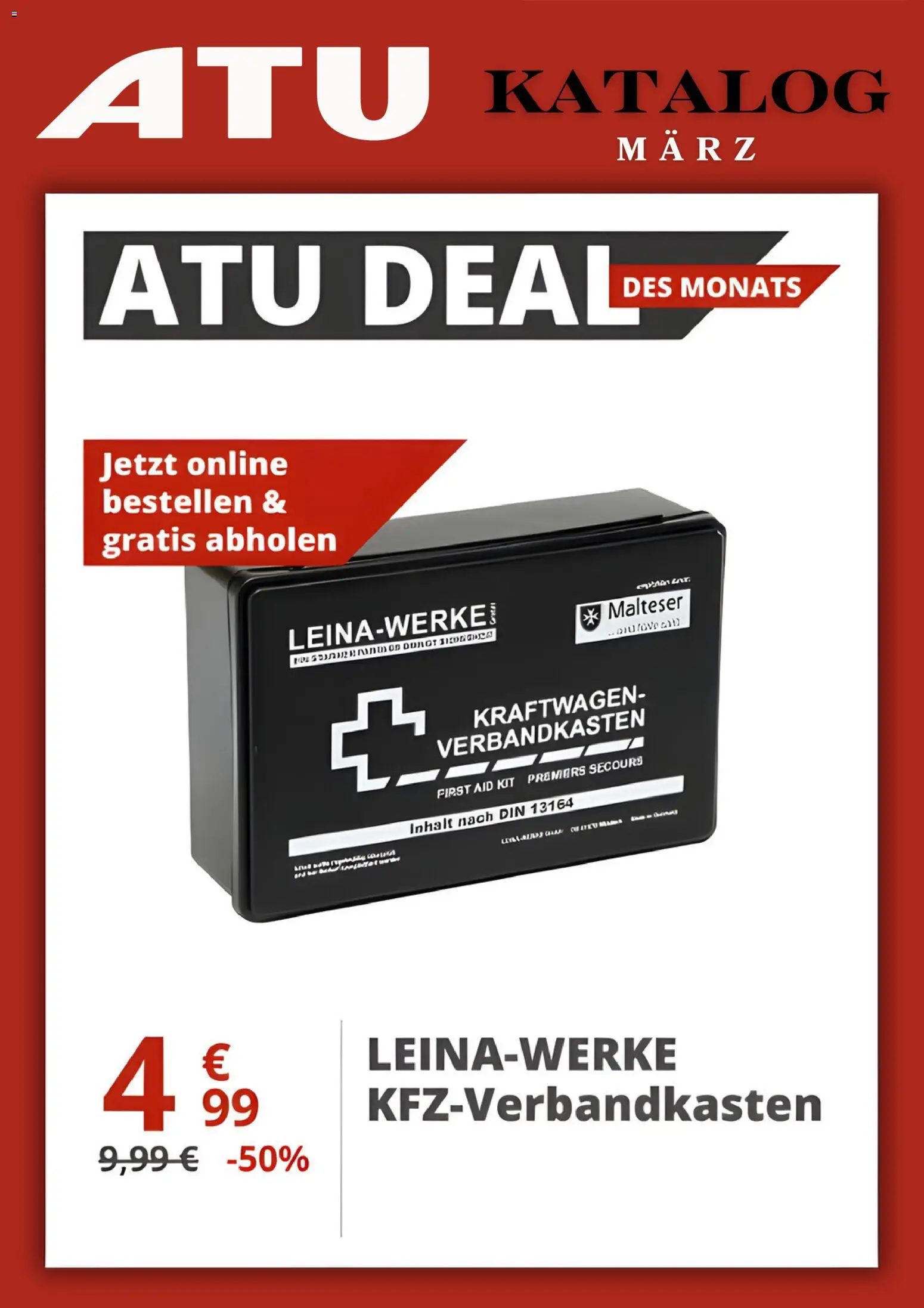 Vorschau von dem Prospekt des Geschäftes ATU, gültig ab dem 01.03.2026