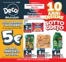 Anteprima dell'opuscolo Volantino MaxiStore - Ercolano dal negozio Decò valido da 07/11/2025