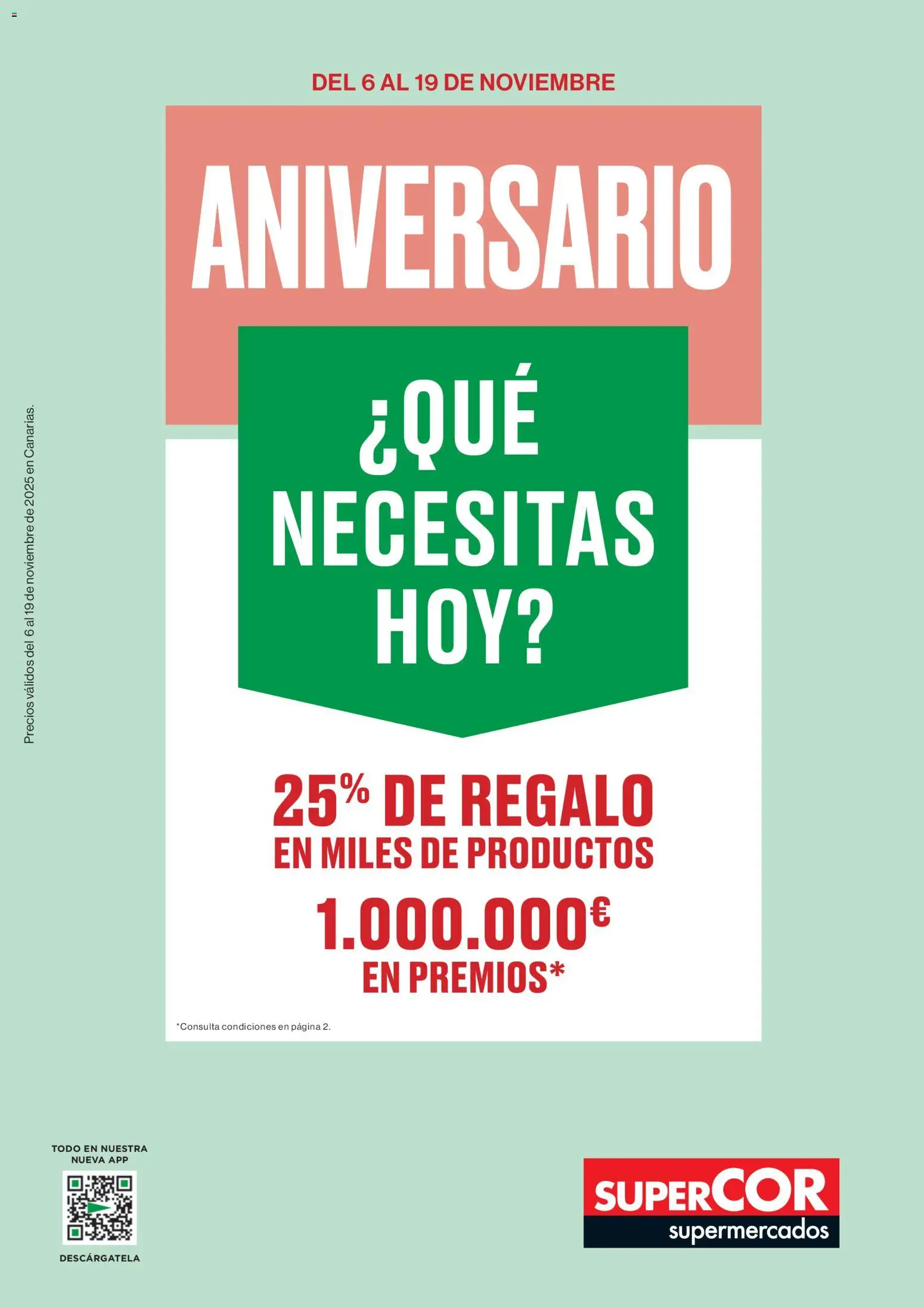 Vista previa del folleto de la tienda Supercor válido desde el 06/11/2025 