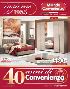 Anteprima dell'opuscolo Attuale volantino dal negozio Mondo Convenienza valido da 09/09/2025