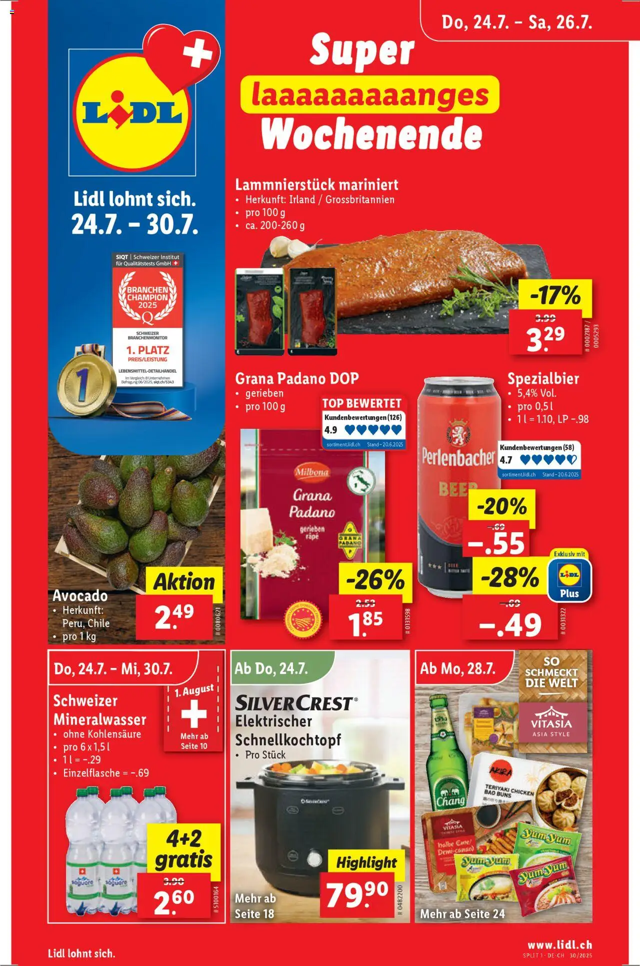 Lidl Aktionen ab 24.07.2025 - Seitennummer 1