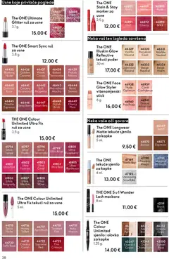 Pregled letka Katalog 15 trgovine Oriflame vrijedi od 29.10.2025 | Stranica: 38