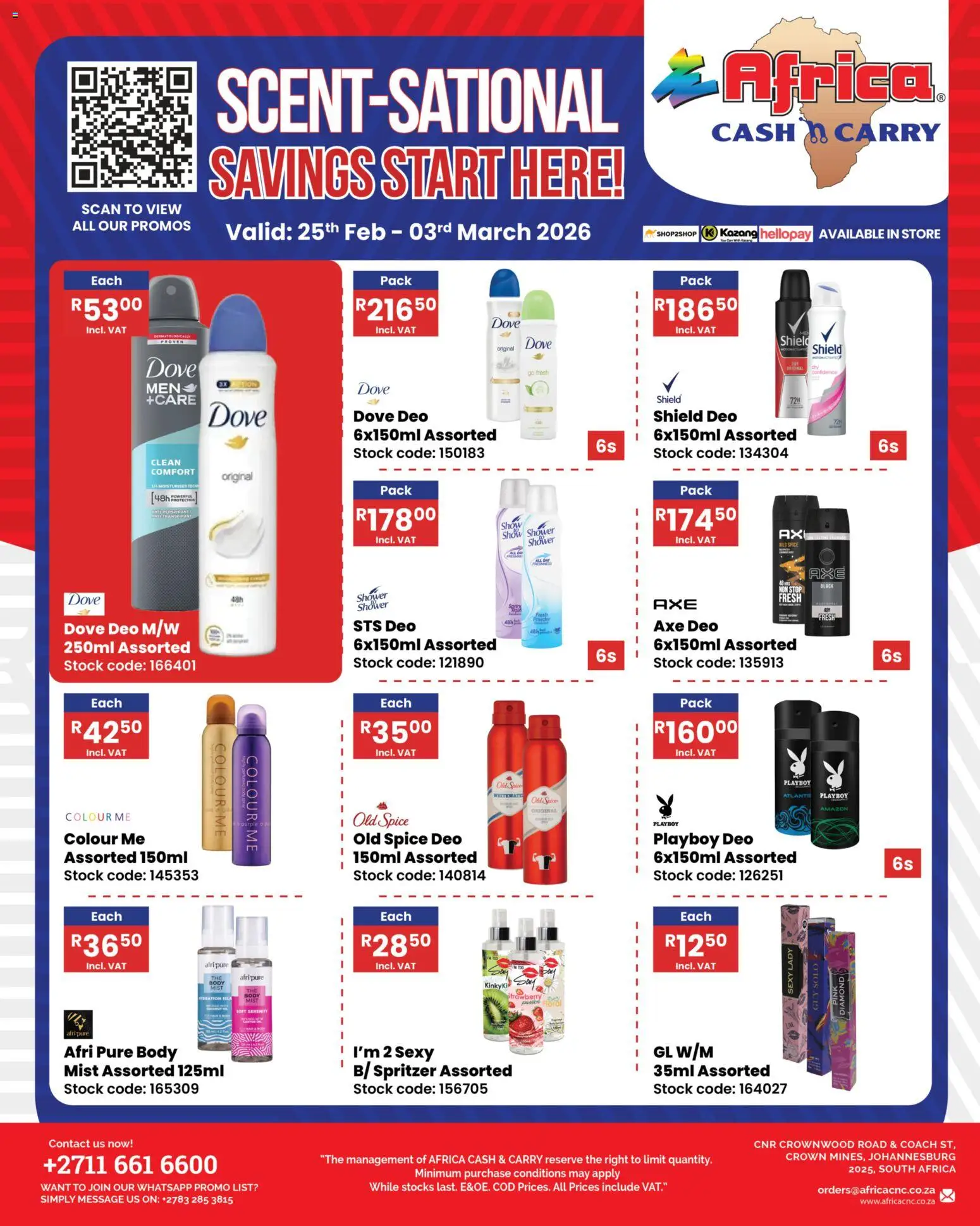Preview of Africa Cash & Carry flyer valid from 25/02/2026