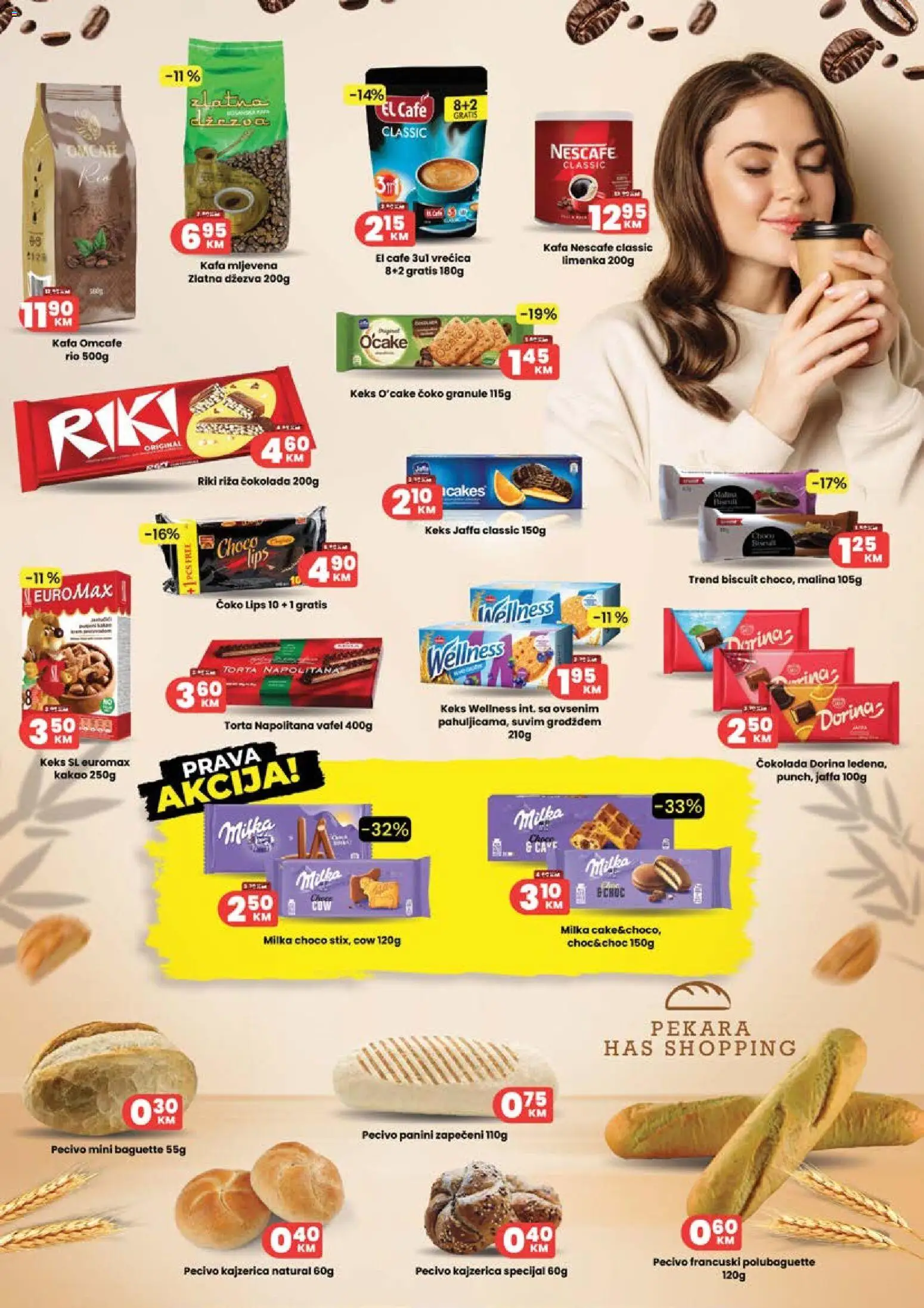 Pregled letka Katalog trgovine Hass vrijedi od 2026.01.05