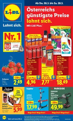Vorschau der Angebote: Lidl Lidl Flugblatt - Jenbach, Eferding, Dornbirn gültig ab 26.03.2026