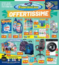 Anteprima dell'opuscolo Attuale volantino dal negozio RisparmioCasa valido da 28/08/2025