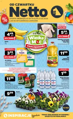 Pogląd gazetki "Netto gazetka od czwartku spożywcza" ze sklepu Netto ważnej od 19.03.2026