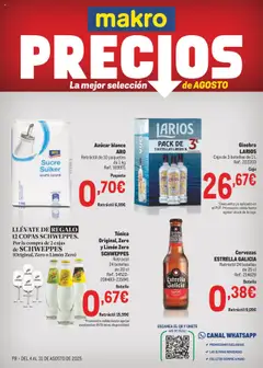 Vista previa del folleto de la tienda Makro válido desde el 04/08/2025 