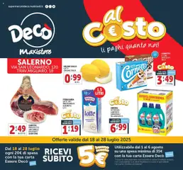 Anteprima dell'opuscolo Volantino MaxiStore - Salerno dal negozio Decò valido da 18/07/2025