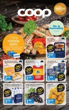 Coop kliendilehe eelvaade alates 14.04.2026