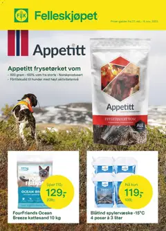 Forhåndsvis Kundeavis fra butikk Felleskjøpet gyldig fra 27/10/2025