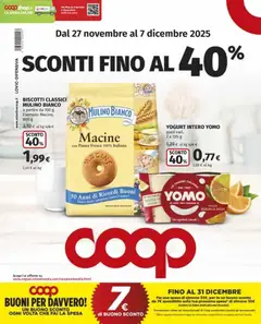 Anteprima dell'opuscolo Volantino Lainate dal negozio COOP valido da 27/11/2025
