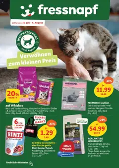 Vorschau von dem Prospekt des Geschäftes Fressnapf, gültig ab dem 31.07.2025