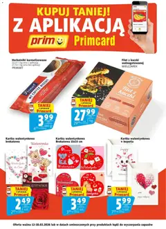 Pogląd gazetki "Promocje Primcard" ze sklepu Prim Market ważnej od 12.02.2026