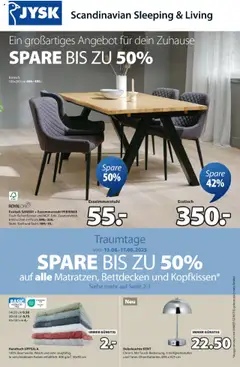 Vorschau der Angebote: JYSK Angebote gültig ab 13.08.2025