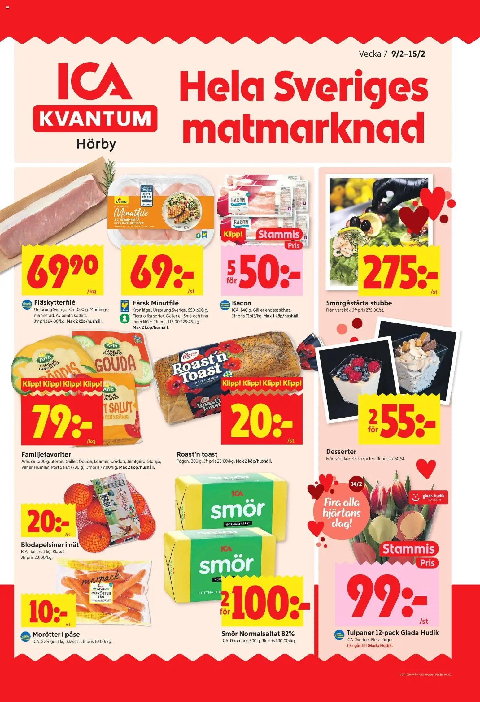 Förhandsgranska reklamblad Hörby från butik ICA Kvantum gäller från 09/02/2026
