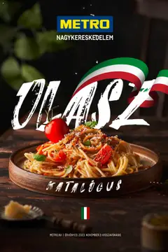 Metro - Olasz katalógus megtekintése, amely érvényes 2023.11.02.-től