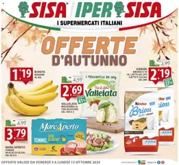 Anteprima dell'opuscolo Volantino Iper dal negozio SISA valido da 03/10/2025