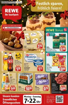 Vorschau von dem Prospekt des Geschäftes Rewe, gültig ab dem 07.12.2025