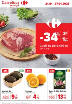 Previzualizarea de cataloage: Carrefour Catalog - Market valabil de la 21.01.2026