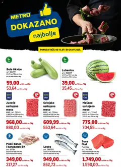 Pregled Metro kataloga - važi od 16.07.2025