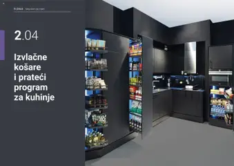 Pregled letka Izvlačne košare i prateći program za kuhanje trgovine Elgrad vrijedi od 02.04.2026