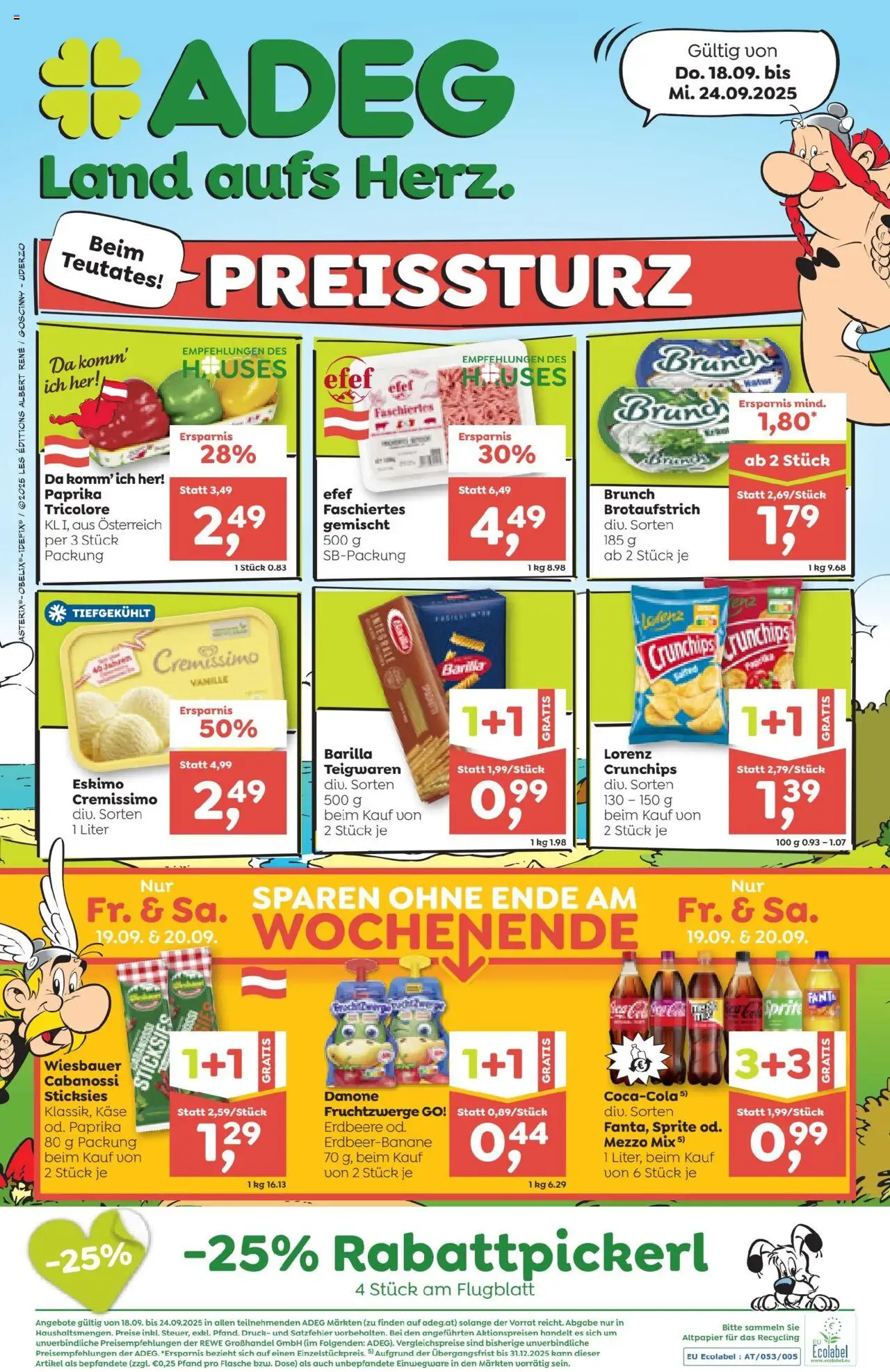  ADEG Vorarlberg ab (18.09.2025 - 24.09.2025) - Seite 1