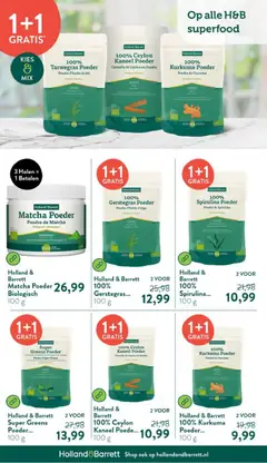 Voorbeeld van Folder van winkel Holland & Barrett geldig vanaf 10-11-2025 | Pagina: 10