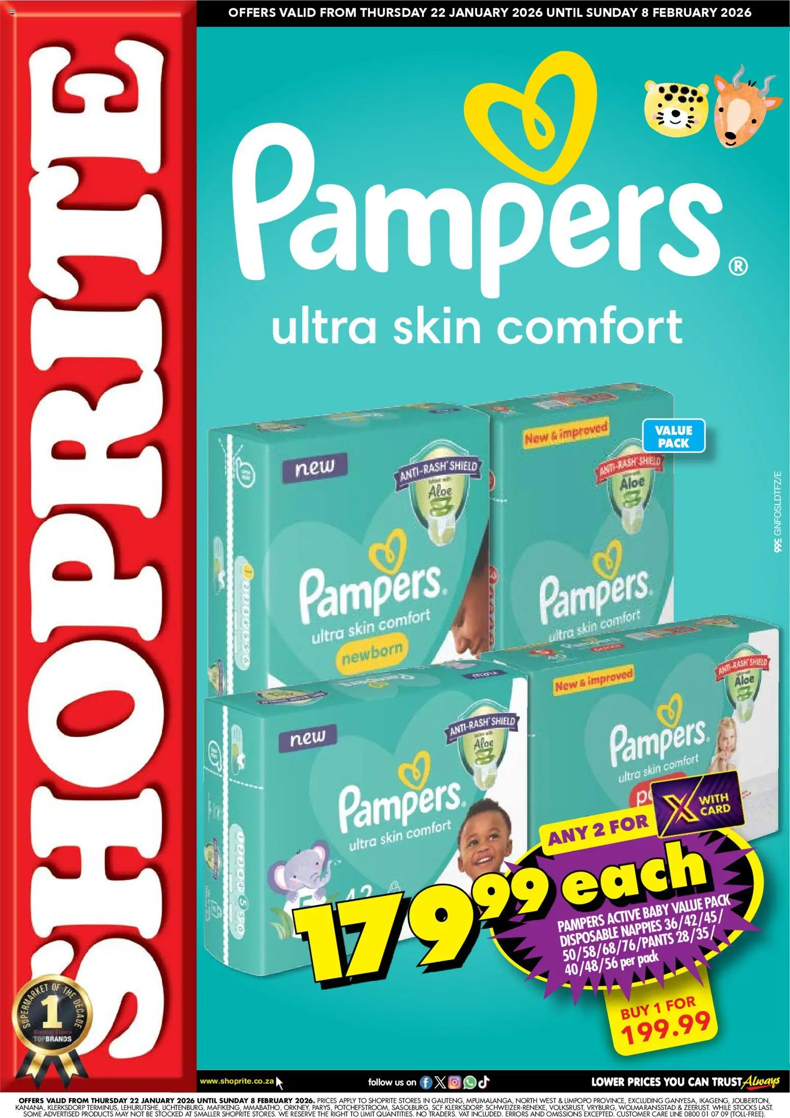 Preview of Shoprite flyer valid from 22/01/2026